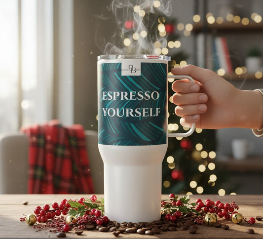 Lekkekindla kaanega termokruus Espresso Yourself "Green Bloom" 740ml